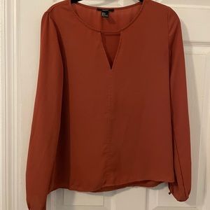 Rust blouse